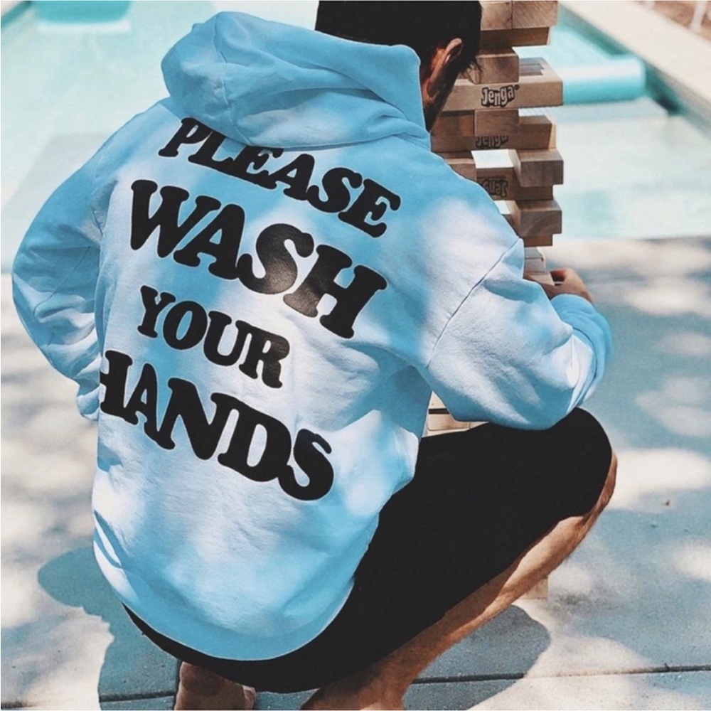 TALENTLESS | Please Wash Your Hands Hoodie | S